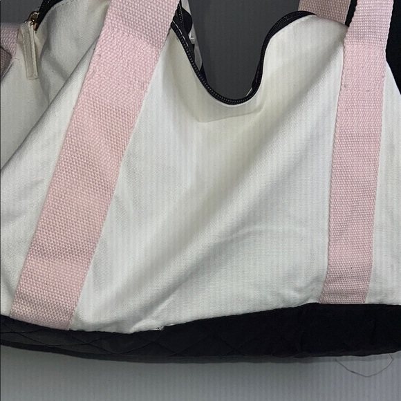 Benefit Pink and Black Travel Bag with Bold Design - Picture 5 of 7